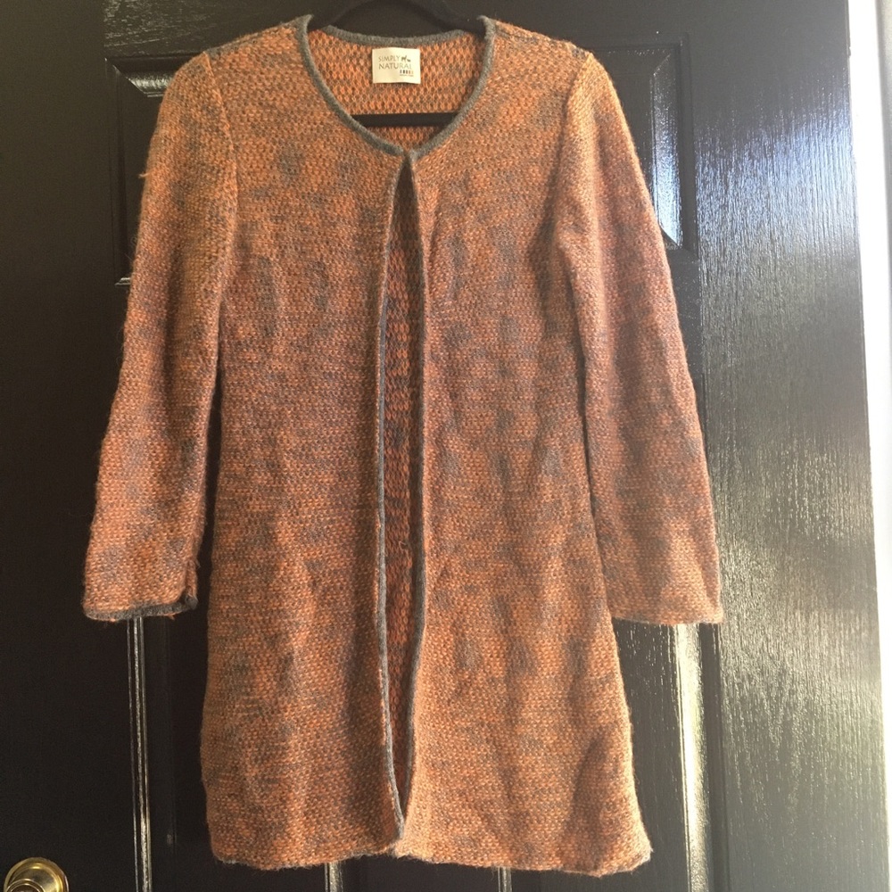 100% Alpaca Simply Natural Cardigan